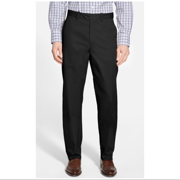 John W. Nordstrom Other - John W Nordstrom Smartcare Black Flat Front Pants
